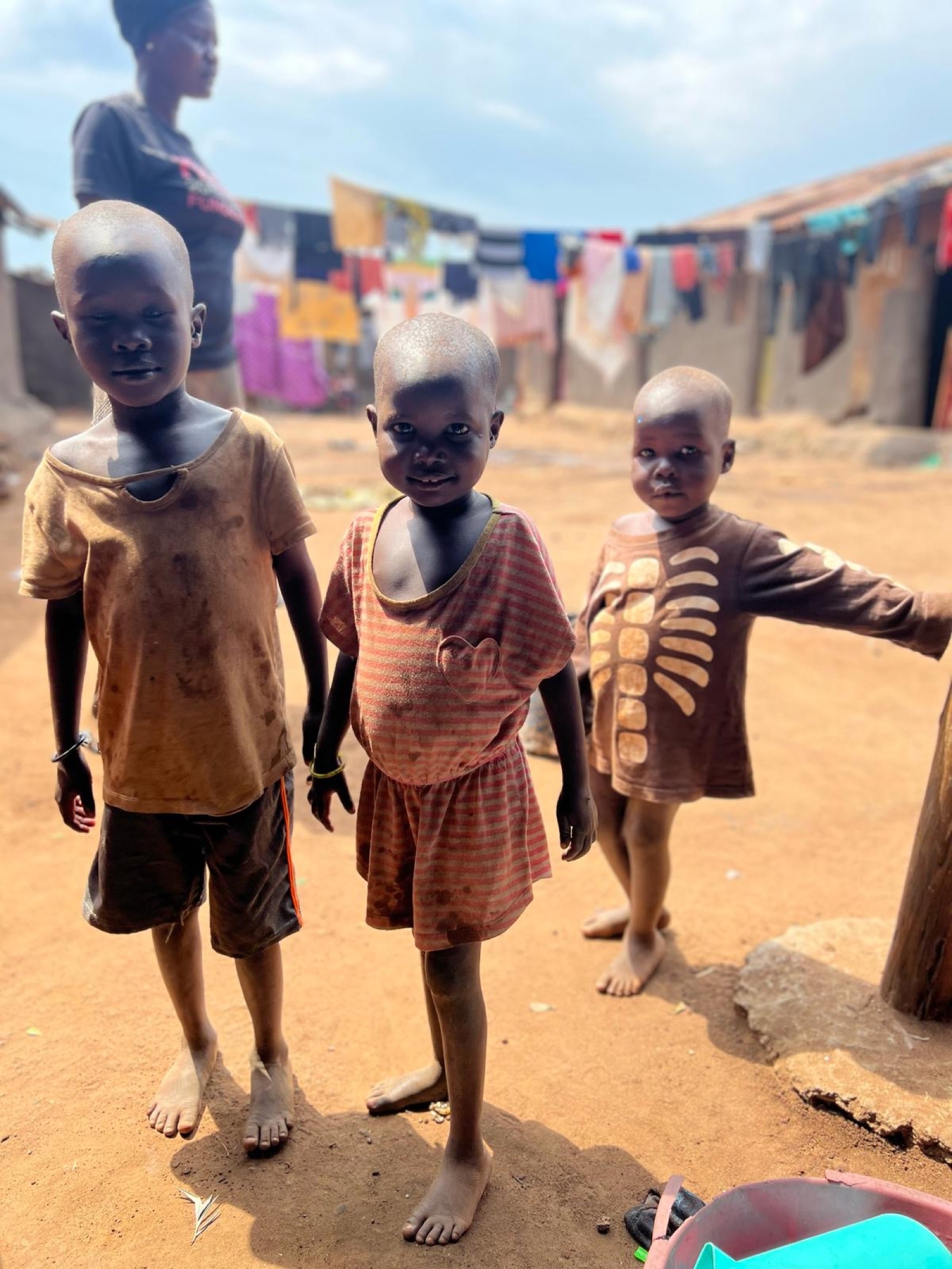Ugandan boys supported by RURO